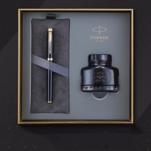 派克（PARKER）IM系列钢笔F尖 配墨水礼盒套装