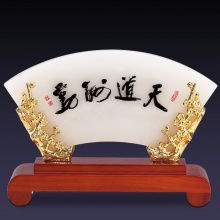 全锦珐琅彩屏风摆件创意琉璃工艺品  DS-DPF001