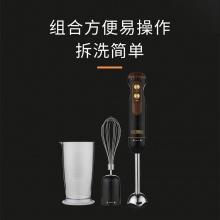 膳魔师（THERMOS）手持搅拌机料理棒辅食棒婴儿小型宝宝电动多功能家用搅拌棒厨房 EHA-5604A-B
