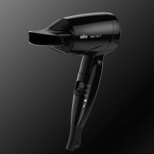 德国博朗（BRAUN） 电吹风机家用静音折叠旅行大功率1200W便携式 HD130
