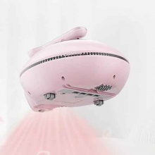 美的（Midea）除螨仪有线手持床上家用吸尘器 冰莹粉 紫外线杀菌除螨 MT3
