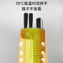 火鸡智能消毒刀架紫外线筷子消毒机家用小型烘干筷筒盒刀具消毒架 KR-33