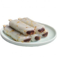 上海特产苏式桂花味红豆沙条头糕50g*8个老式中式糕点心麻薯糯米