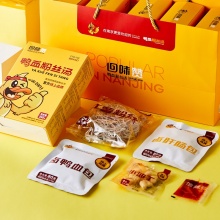 回味赞 酸麻辣粉方便面速食夜宵 地方特产正宗南京回味鸭血粉丝汤 六盒装