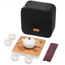 沏一杯茶 西施春秋旅行功夫茶具套装便携式随身包快客杯泡茶杯 PC809
