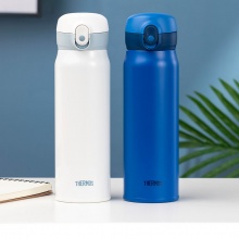 膳魔师（THERMOS）保温杯316不锈钢便携推推杯550ml TCMC-550S