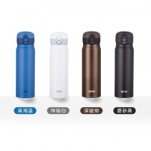 膳魔师（THERMOS）保温杯316不锈钢便携推推杯550ml TCMC-550S