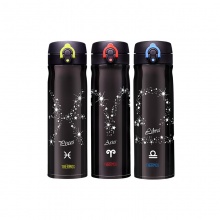 膳魔师（THERMOS）12星座杯高级304不锈钢真空保温杯550ml TCMB-550