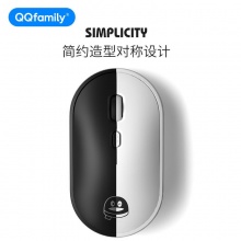 腾讯QQfamily 无线鼠标静音可充电男女适用苹果笔记本电脑 QM700