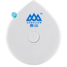 香山 BMI健康瘦身专用卷尺 多功能自动收缩体重尺腰围尺 浅蓝色 BMI01