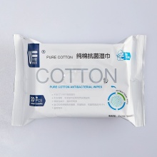 红松抗菌除味全棉湿巾