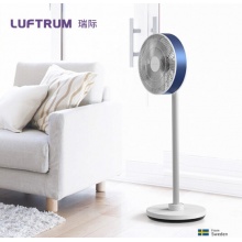 LUFTRUM瑞际电风扇落地家用空气循环扇台式静音摇头遥控电扇F01