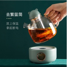 米贝丽（mibeli） 初见烛光壶恒温加热保温玻璃茶壶 Z1