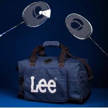  Lee斜挎包男士单肩包潮流男包大容量手提旅行包牛津布斜跨包学生运动旅行袋
