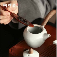 湖畔居 旅行便携茶具 茶壶茶杯 品茶用具功夫茶具 淡蓝色整套 HCJ6007001