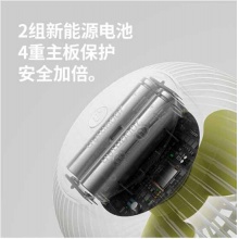 几素小风扇台扇夹子风扇家用小型便携usb充电 FA18S