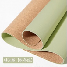 软木双面鼠标垫超大环保PU皮革书桌垫笔记本电脑办公桌垫防水