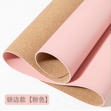 软木双面鼠标垫超大环保PU皮革书桌垫笔记本电脑办公桌垫防水