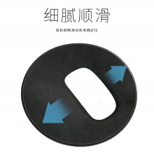 圆形皮质空白鼠标垫来样定做广告鼠标垫小号纯色可爱笔记本电脑垫