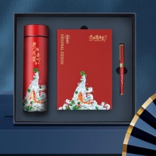 故宫锦鲤商务套装中国特色礼品办公套装