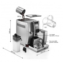Delonghi/德龙ECAM350.75.S全自动咖啡机家用进口现磨奶泡一体机