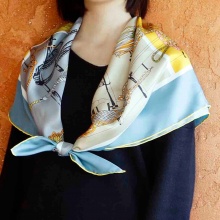 优丝客丝绸丝巾B1-015