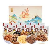 姚朵朵鸣鹤迎福菌菇干货礼盒765g