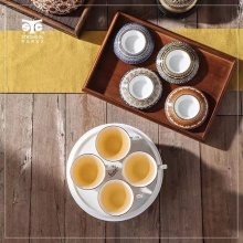 斯达高宫廷万花2头茶咖具杯碟