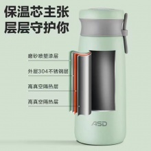 爱仕达时光系列不粘简约杯320ML