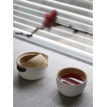 万仟堂陶瓷茶具一茶壶一茶杯国宝熊猫快客杯