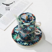 永丰源幸福满园4头陶瓷茶具咖啡具