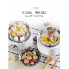 德国OIDIRE智能电热饭盒蒸煮热饭神器