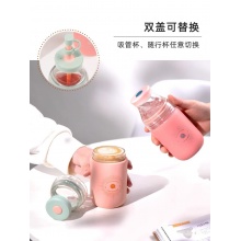 MOMO大立方玻璃吸管杯