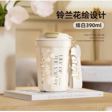 格沵铃兰系列菱形咖啡杯