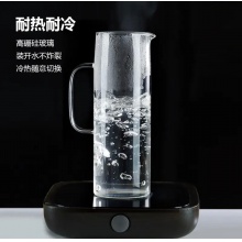 翠水幽兰约素系列高硼硅水晶玻璃壶组