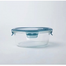 凯萨娜系列高硼硅玻璃保鲜盒三件套(保温包)